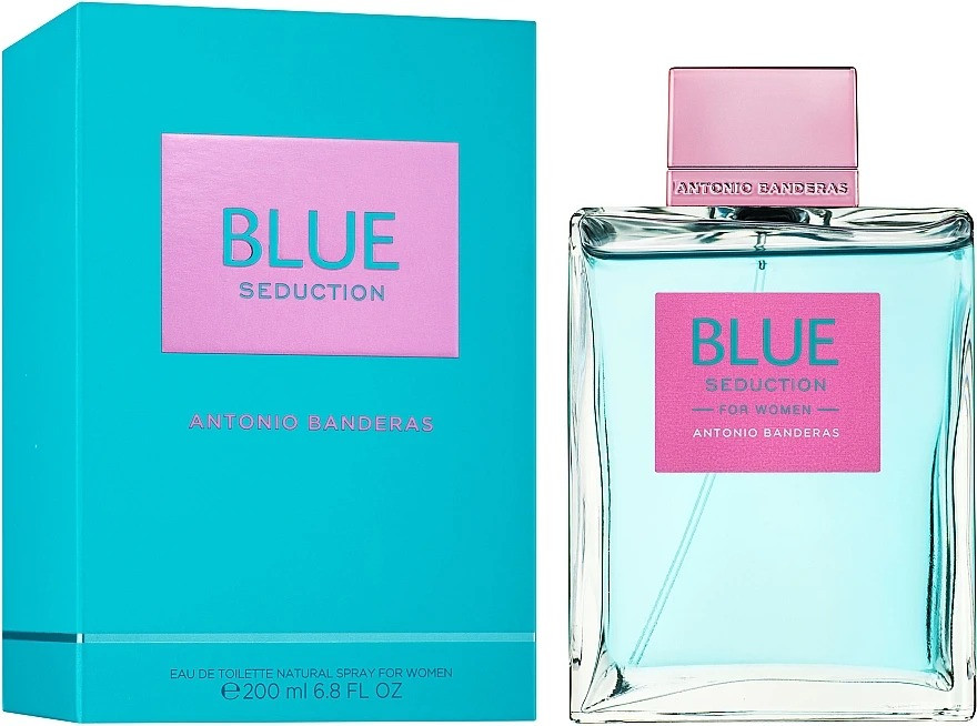 Antonio Banderas Blue Seduction for Woman 100ml (Туалетная вода) — Antonio Banderas Blue Seduction for Woman 100ml (Туалетная вода)