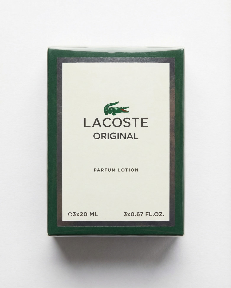 Lacoste ORIGINAL 3х20ml (Туалетная вода) — Lacoste ORIGINAL 3х20ml (Туалетная вода)