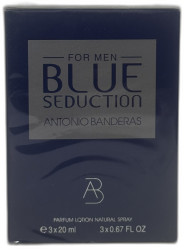Antonio Banderas Blue Seduction for Men 3х20 ml (Парфюмерная вода)