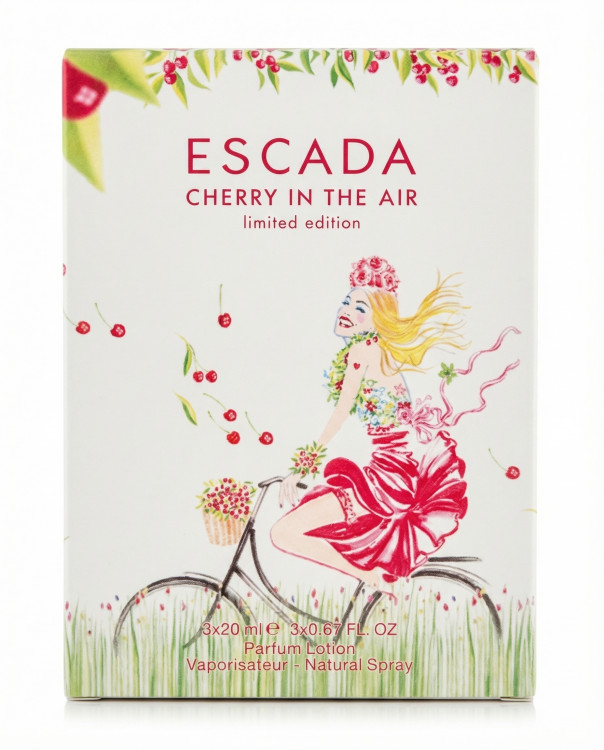 Escada Cherry In The Air 3х20 ml (Парфюмерная вода)