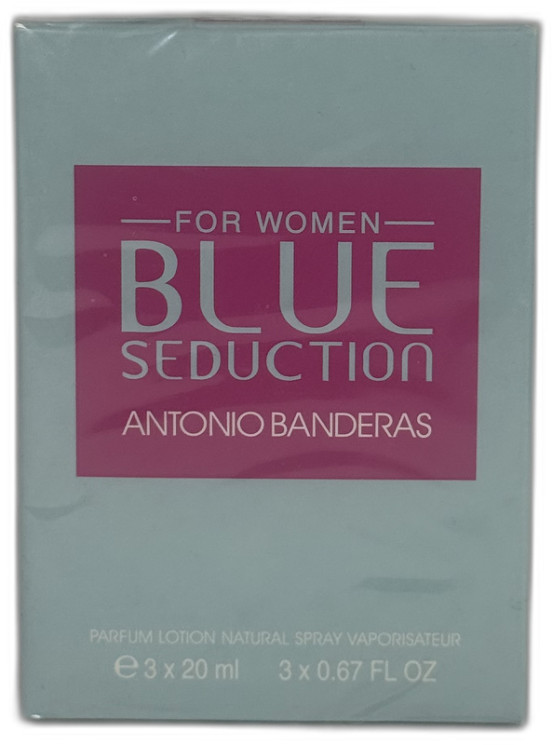 Antonio Banderas Blue Seduction For Women 3х20 ml (Парфюмерная вода)