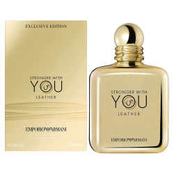 Giorgio Armani Stronger With You Leather 100ml TESTER (Оригинал) Туалетная вода