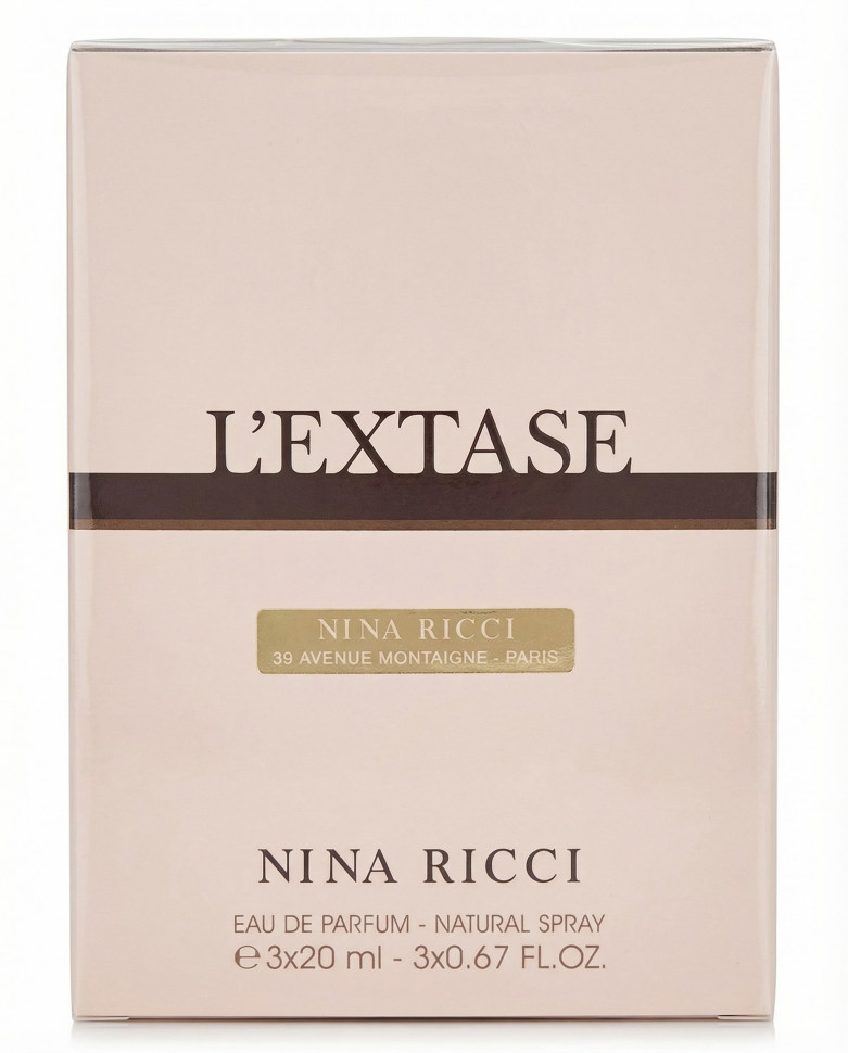 Nina Ricci L’Extase 3x20 ml (Парфюмерная вода) — Nina Ricci L’Extase 3x20 ml (Парфюмерная вода)